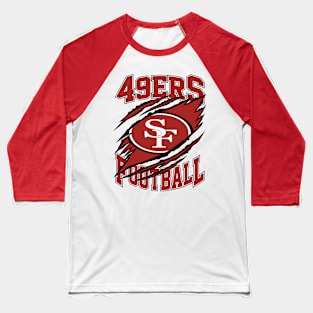 San Francisco 49ers Football Baseball T-Shirt